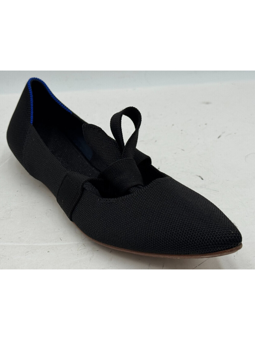 Rothy The Point Women's Mary Jane Bow Flat Ballet Shoes Size 10  Black